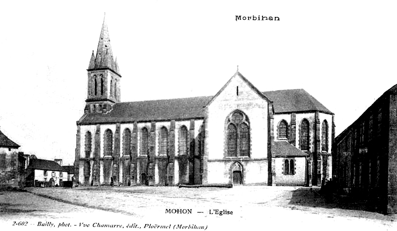 Eglise de Mohon (Bretagne).
