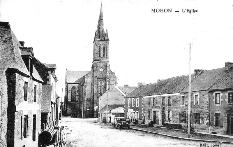 Eglise de Mohon (Bretagne).