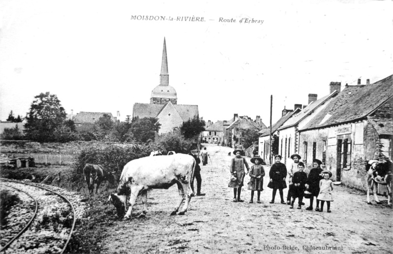 Ville de Moisdon-la-Rivire (anciennement en Bretagne).