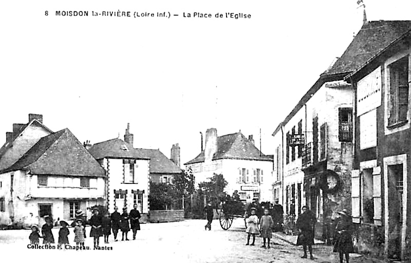 Ville de Moisdon-la-Rivière (anciennement en Bretagne).
