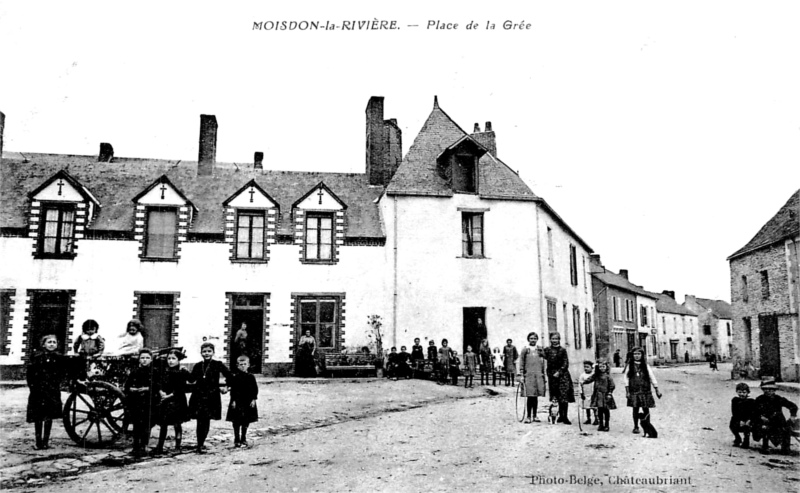 Ville de Moisdon-la-Rivire (anciennement en Bretagne).