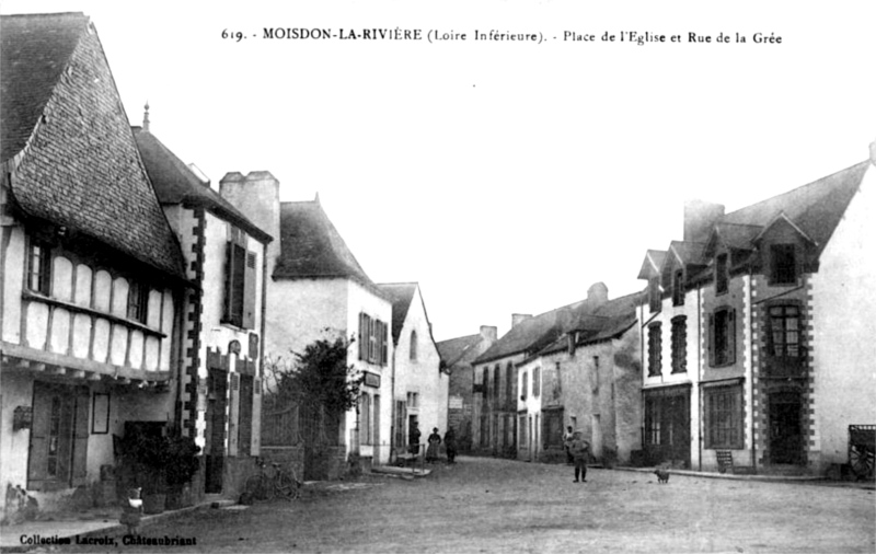 Ville de Moisdon-la-Rivire (anciennement en Bretagne).