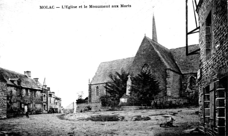 Eglise de Molac (Bretagne).