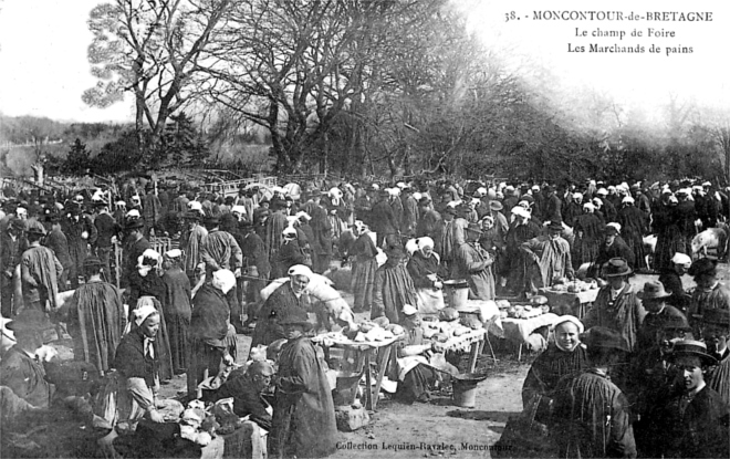 Foire de Moncontour (Bretagne).