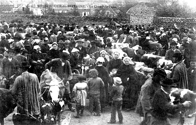 Foire de Moncontour (Bretagne).