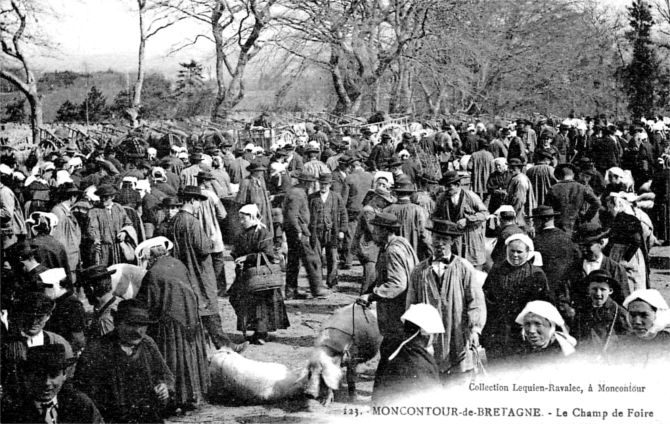 Foire de Moncontour (Bretagne).