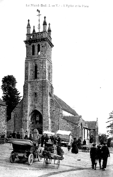 Eglise de Mont-Dol (Bretagne).