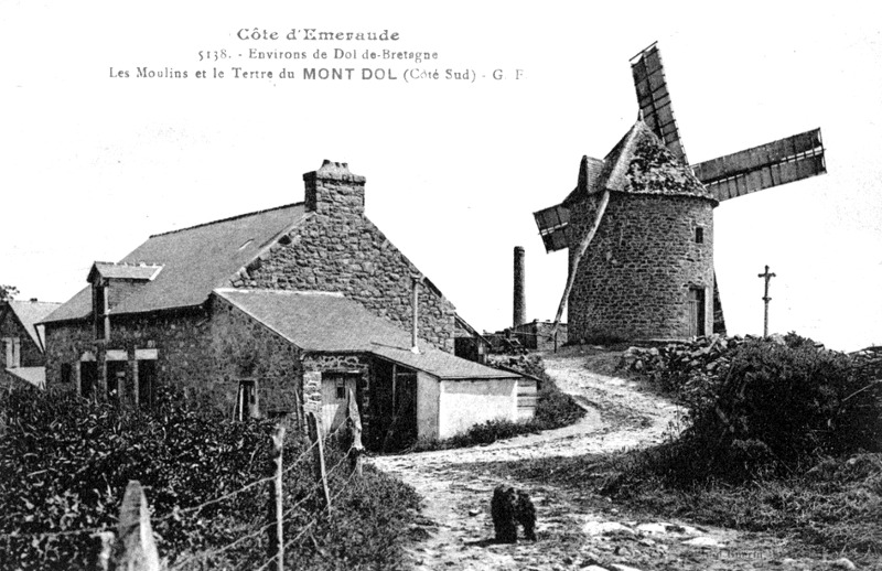 Moulin de Mont-Dol (Bretagne).