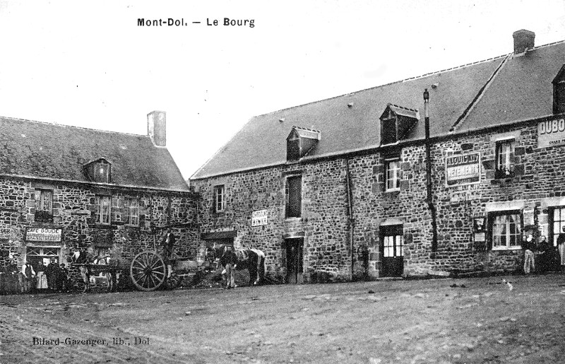 Ville de Mont-Dol (Bretagne).