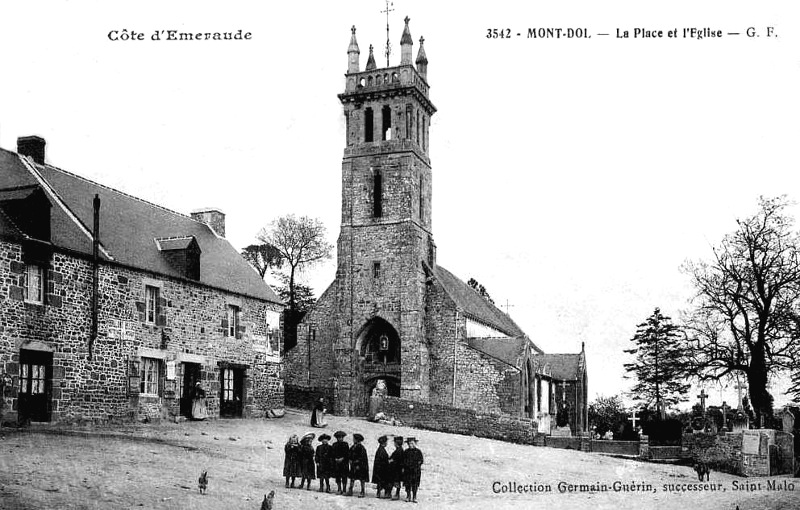 Ville de Mont-Dol (Bretagne).