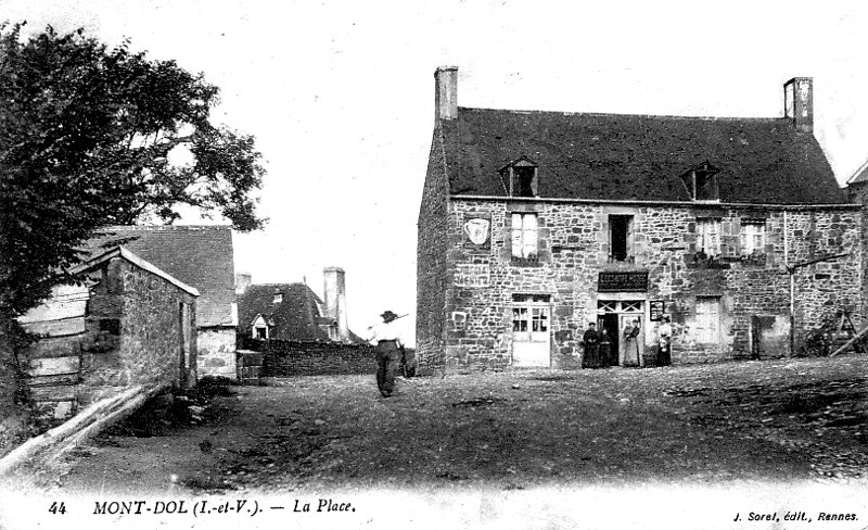 Ville de Mont-Dol (Bretagne).