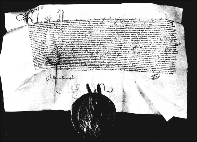 Confirmation de Charles VII du Mont-Saint-Michel.