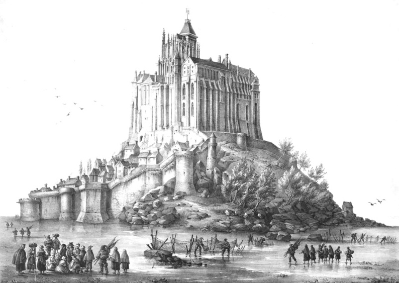 Le Mont-Saint-Michel.