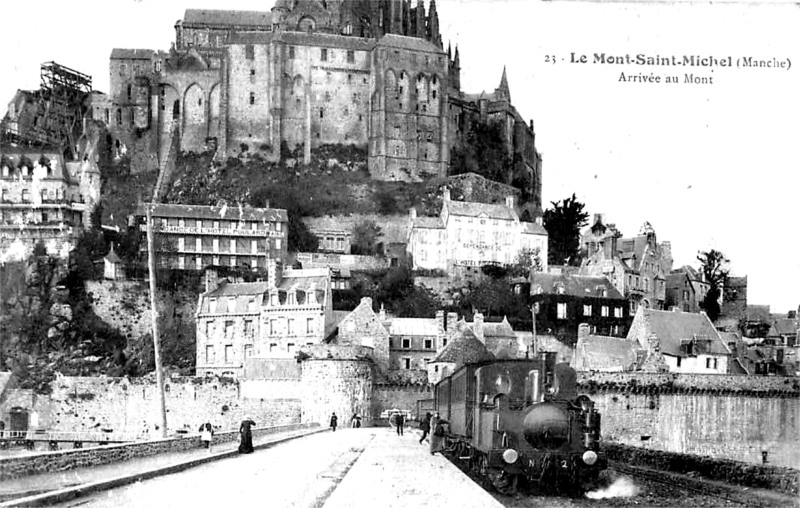 Dpart du Mont-Saint-Michel.