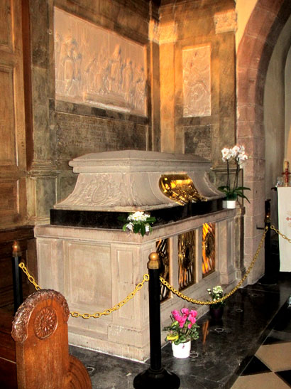 Mont-Sainte-Odile : chapelle Sainte-Odile (Alsace)