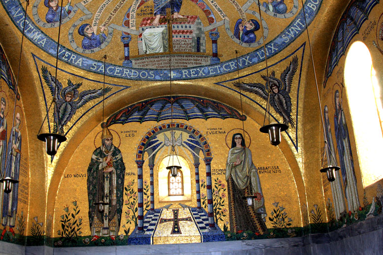 Mont-Sainte-Odile : chapelle des Larmes (Alsace)