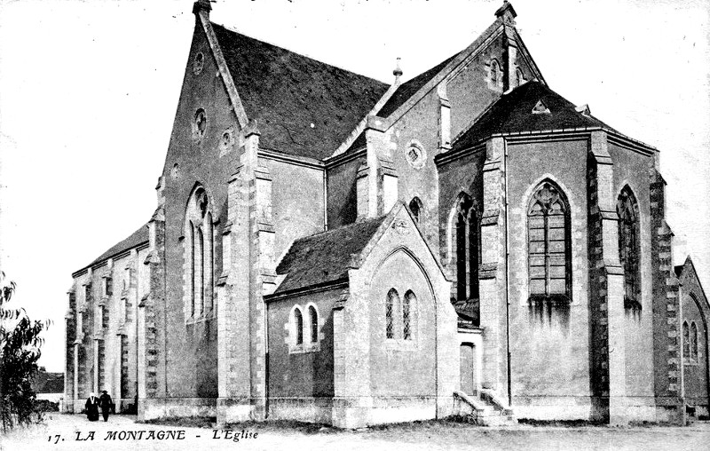 Eglise de la Montagne (Loire-Atlantique).