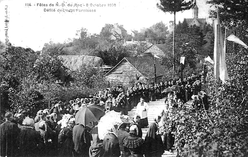 Ville de Montautour (Bretagne).