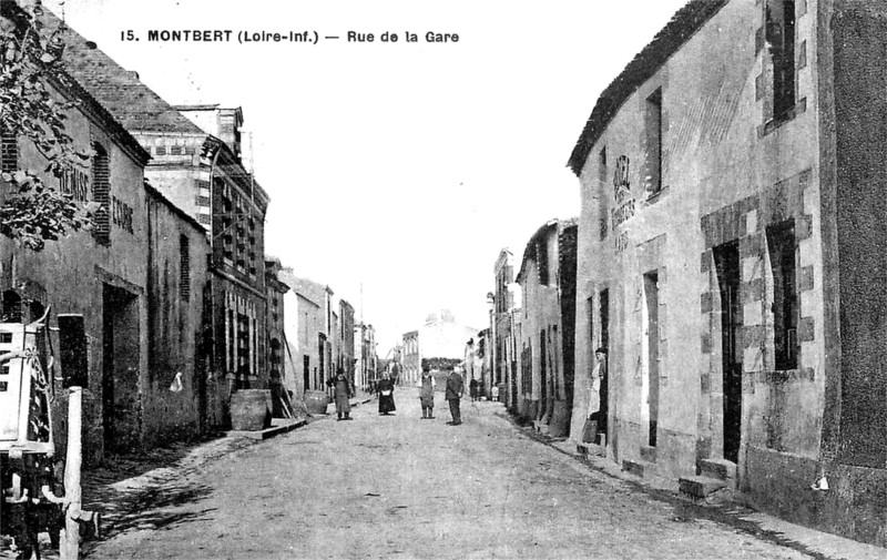 Ville de Montbert (Bretagne).