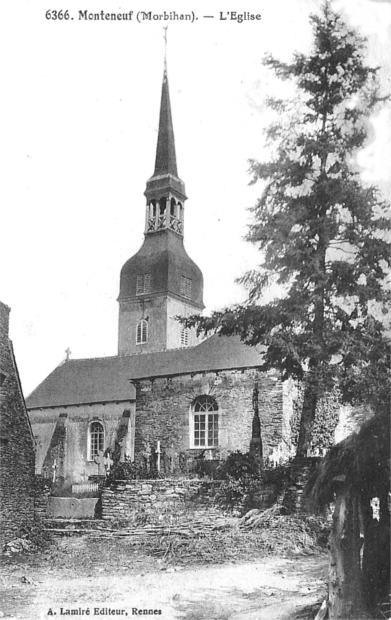 Eglise de Monteneuf (Bretagne).