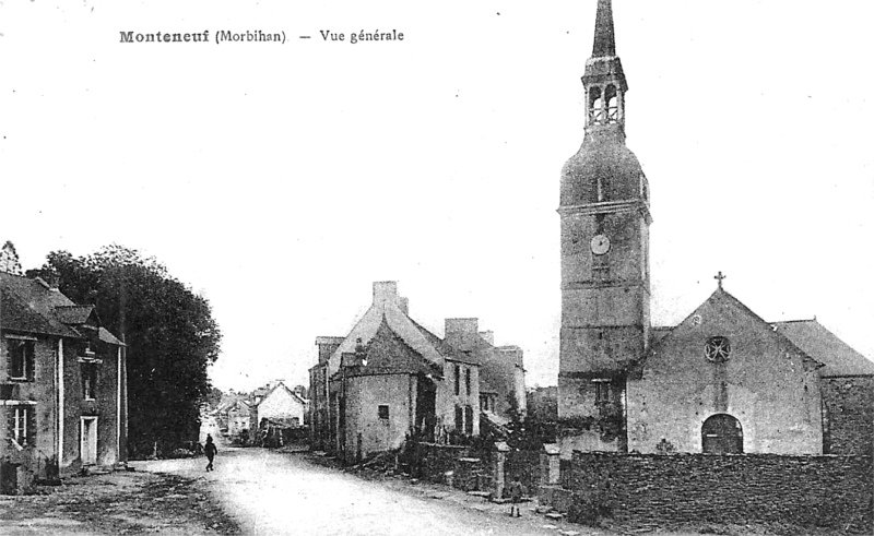 Eglise de Monteneuf (Bretagne).