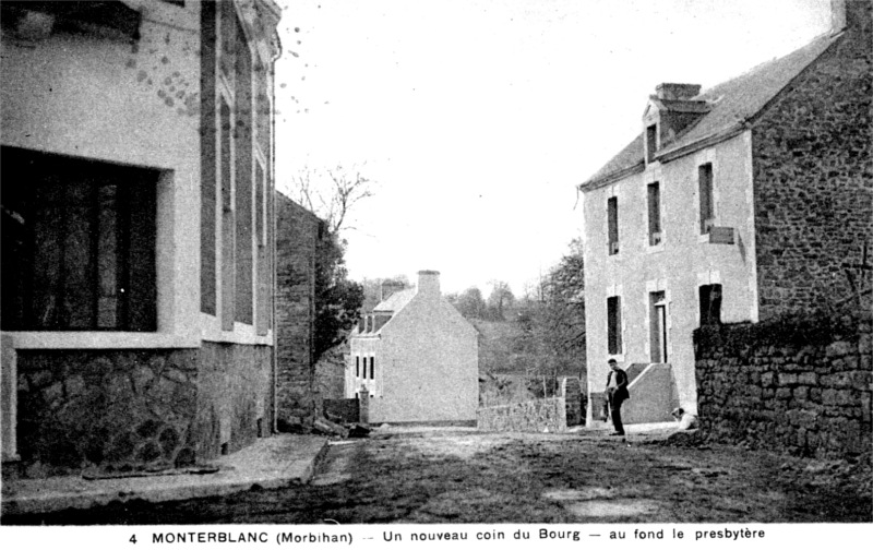 Ville de Monterblanc (Bretagne).