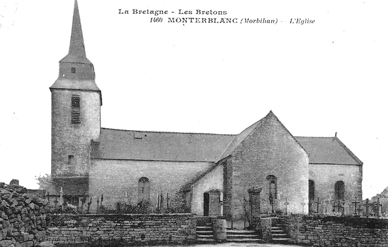 Eglise de Monterblanc (Bretagne).