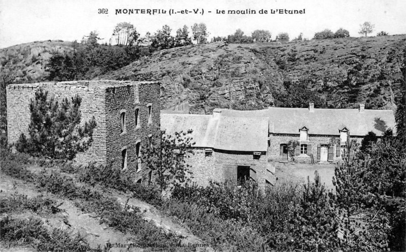 Moulin de Monterfil (Bretagne).