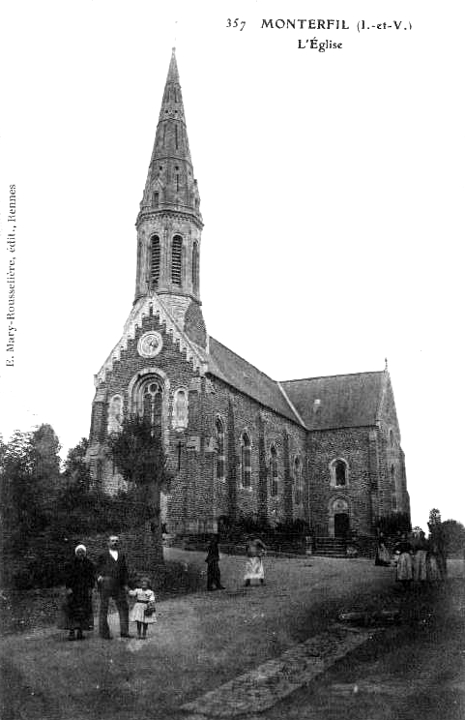 Eglise de Monterfil (Bretagne).