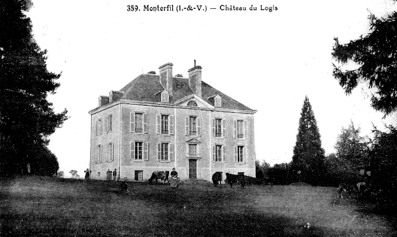 Château de Monterfil (Bretagne).