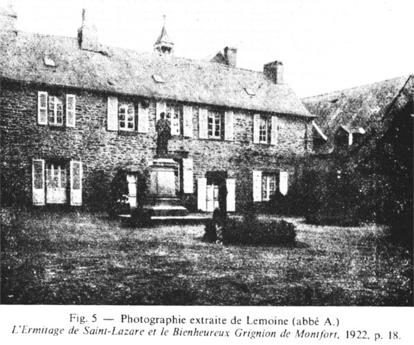 Montfort-sur-Meu (Bretagne) : Léproserie de Saint-Lazare.