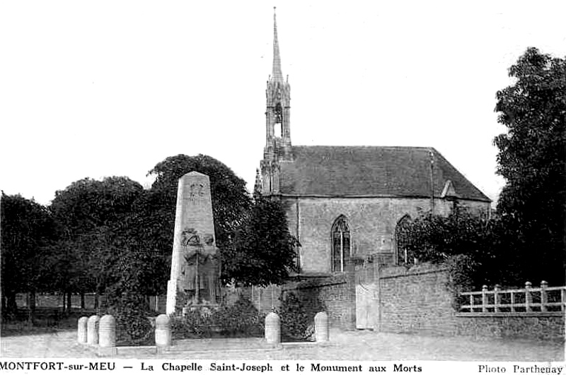Chapelle de Montfort-sur-Meu (Bretagne).