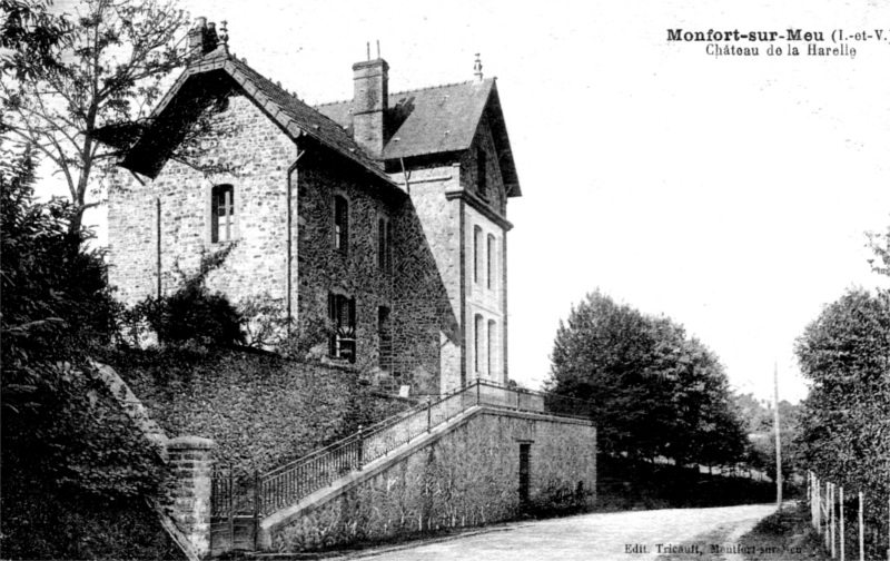 Château de Montfort-sur-Meu (Bretagne).