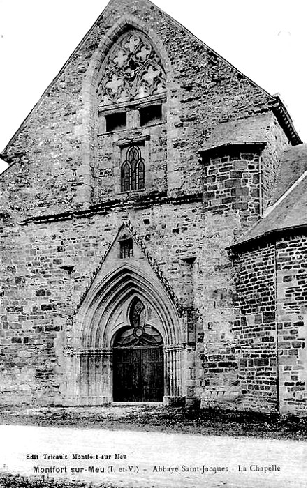 Chapelle de Montfort-sur-Meu (Bretagne).