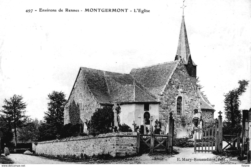 Eglise de Montgermont (Bretagne).