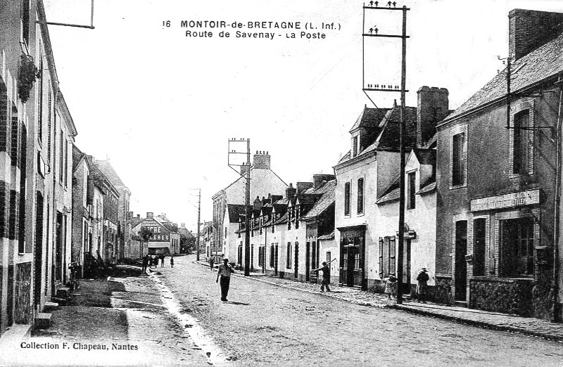 Ville de Montoir-de-Bretagne (anciennement en Bretagne).