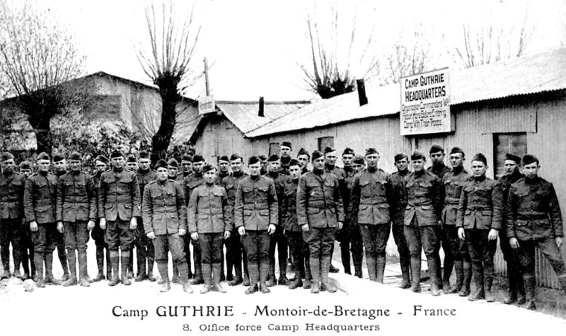 Le Camp Guthrie à Montoir-de-Bretagne (anciennement en Bretagne).