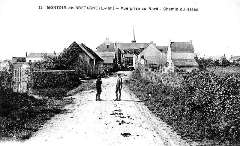 Ville de Montoir-de-Bretagne (anciennement en Bretagne).