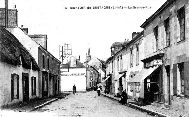 Ville de Montoir-de-Bretagne (anciennement en Bretagne).