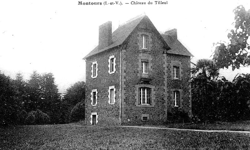 Chteau de Montours (Bretagne).