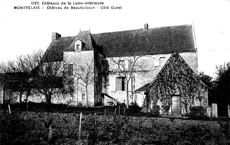 Château de Beaubuisson à Montrelais (anciennement en Bretagne).