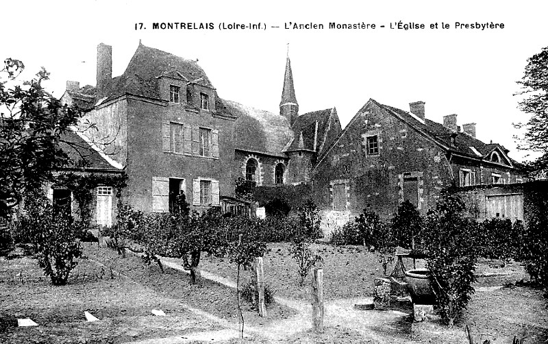 Ville de Montrelais (anciennement en Bretagne).