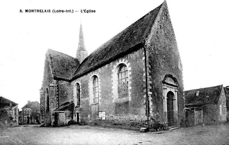 Eglise de Montrelais (anciennement en Bretagne).