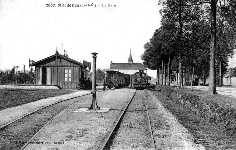 Ville de Mordelles (Bretagne).