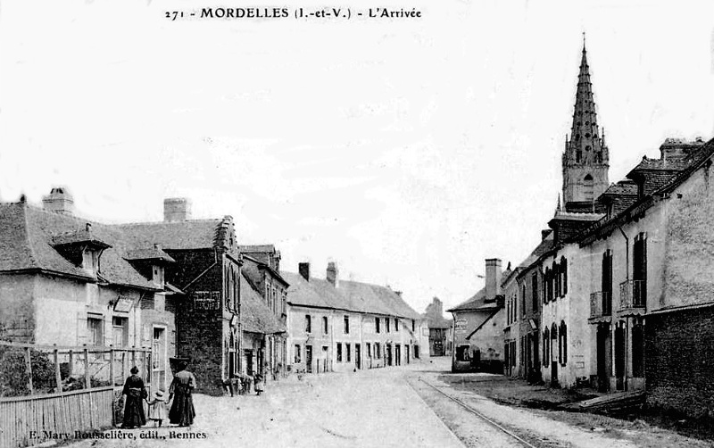 Ville de Mordelles (Bretagne).