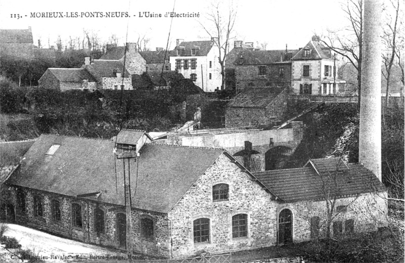 Usine de Morieux (Bretagne).