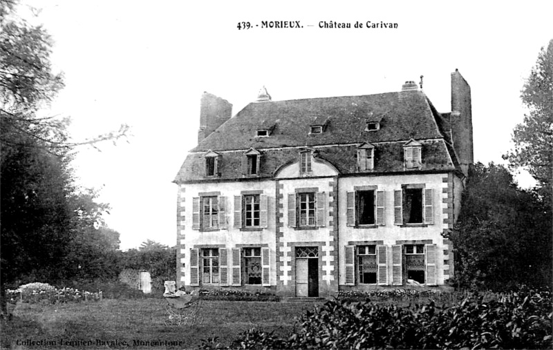 Chteau de Carivan  Morieux (Bretagne).
