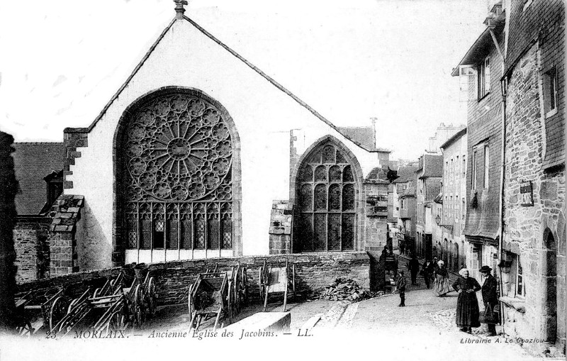 L'glise des Jacobins de Morlaix (Bretagne).