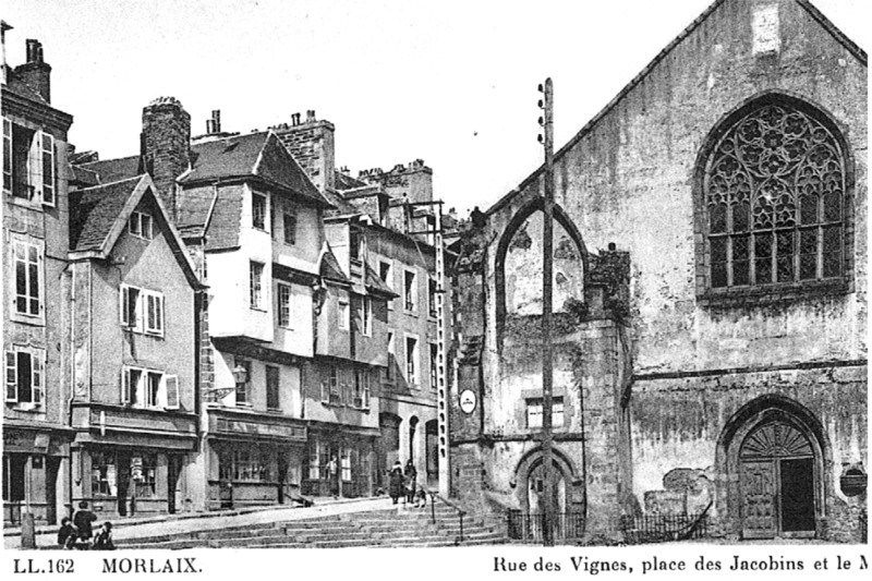 L'glise des Jacobins de Morlaix (Bretagne).