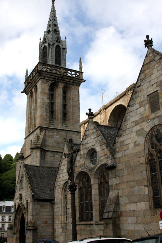 Morlaix : glise Saint-Melaine